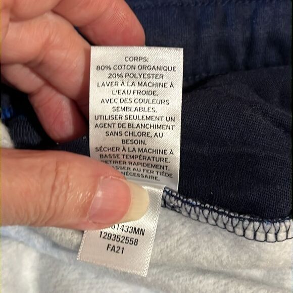 Nordstrom Cristina Martinez Mens Shorts 2XL Blue Polka Dot Stripe Sweat  NWT - Picture 4 of 7